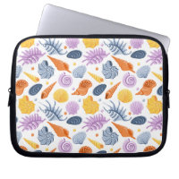 Colorfull seashells Electronics Bag