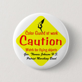 Colorguard, Gov. Thomas Johnson H.S.  Patriot M... 6 Cm Round Badge