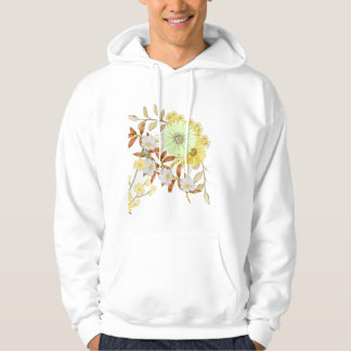 Coloring Flowers Art Design | Floral Coloring Hoodie