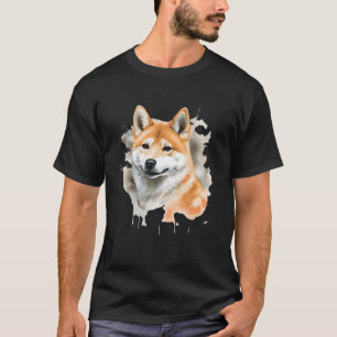 Coloring Shiba Inu Dog Puppies Shiba Inu fan Lover T-Shirt