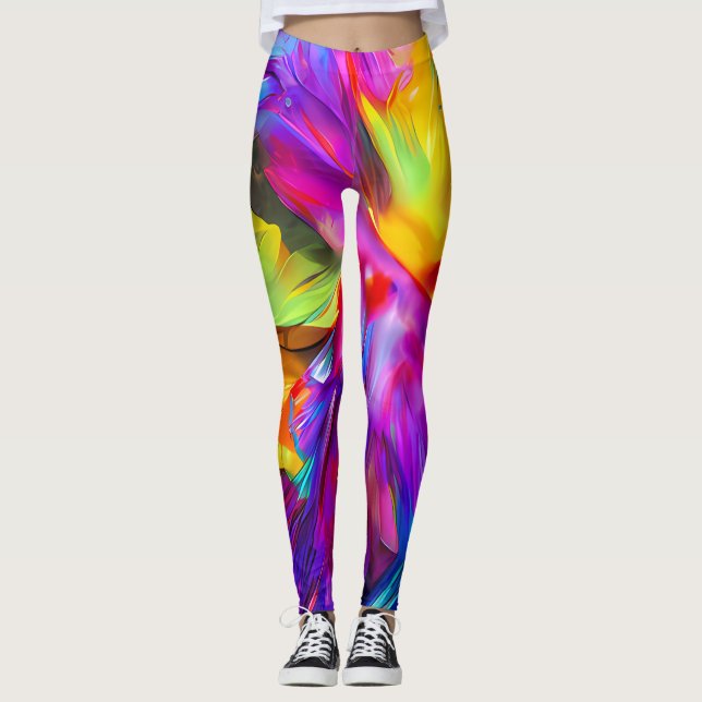 ColorMePretty Yoga Workout Leggings for Women (Front)