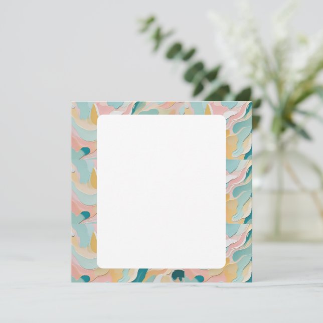 Colors Art 5-1-1 Invitation (Standing Front)
