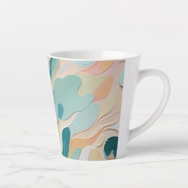 Colors Art 5-1-1 Latte Mug (Right)
