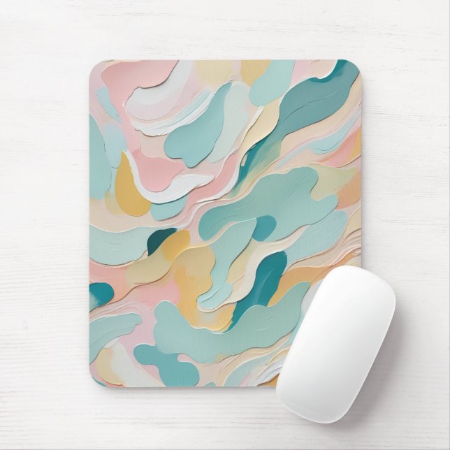 Colors Art 5-1-1 Mouse Pad (With Mouse)