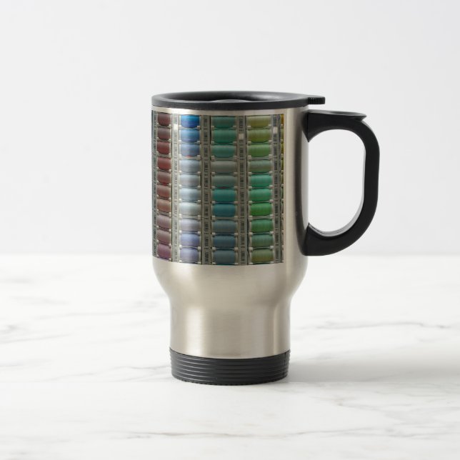 Colors of cotton travel mug (Right)