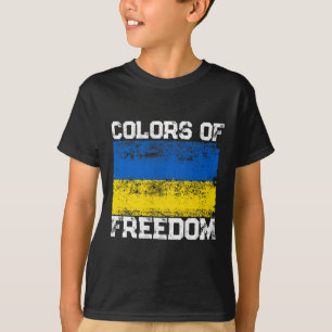 Colors Of Freedom Ukraine Flag 1 T-Shirt