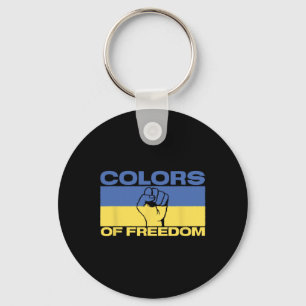 Colors Of Freedom Ukraine Flag Key Ring