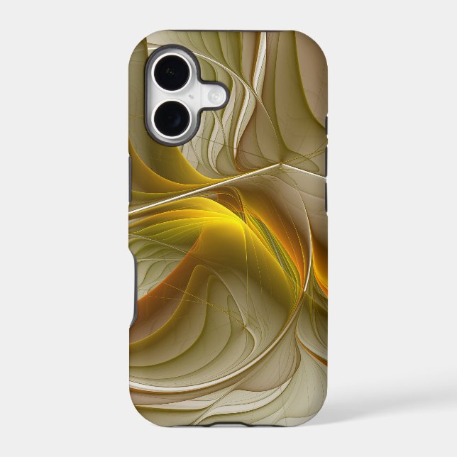 Colors of Precious Metals, Abstract Fractal Art (Back)