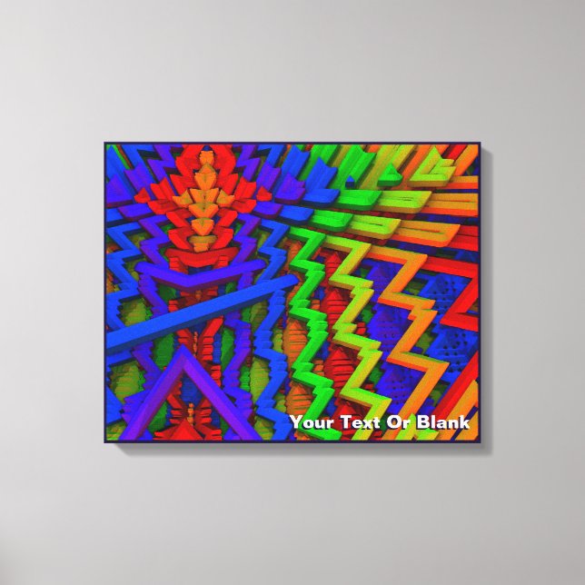 Colorstix Canvas Print (Front)