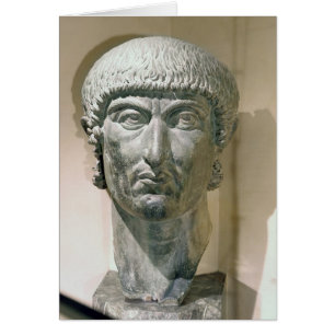 Colossal head of Emperor Constantine I