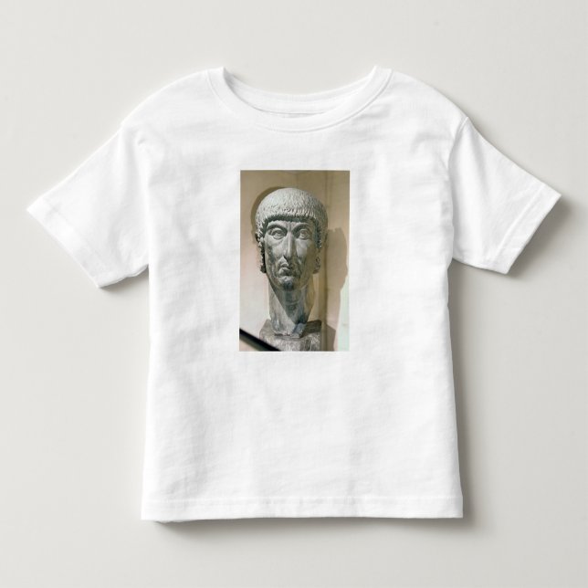 Colossal head of Emperor Constantine I Toddler T-Shirt (Front)
