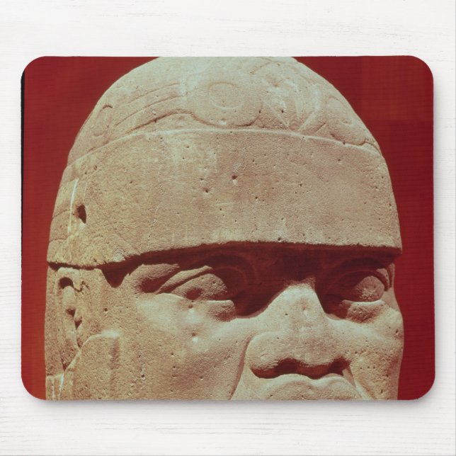 Colossal head, Olmec Mouse Pad (Front)