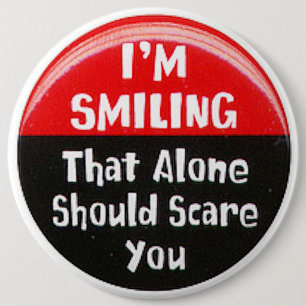 COLOSSAL Humourous, 6 inch Backpack Pins buttons