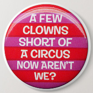 COLOSSAL Humourous, 6 inch Backpack Pins buttons