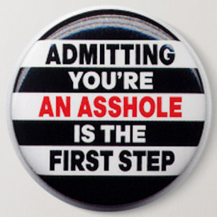 COLOSSAL Humourous, 6 inch Backpack Pins buttons