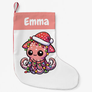 colossal squid Merry Christmas Winter Animals Small Christmas Stocking