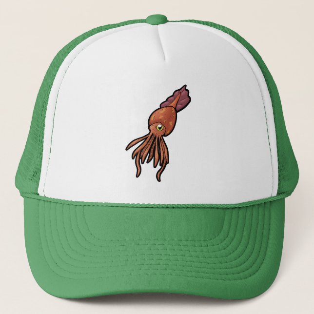 Colossal Squid Trucker Hat (Front)