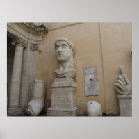 Colossal statue of Constantine, Rome, 315-220