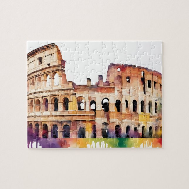 Colosseo Roma Italia Jigsaw Puzzle (Horizontal)