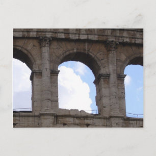 colosseum arches postcard