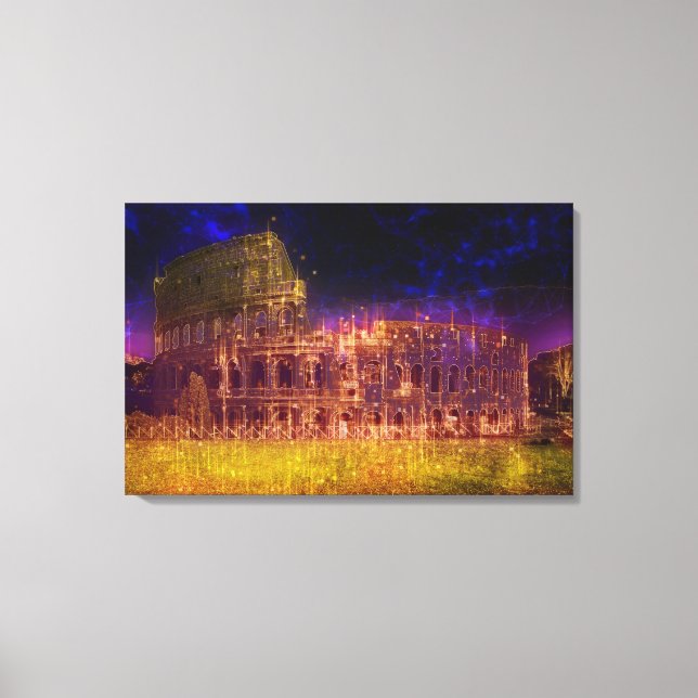 Colosseum Canvas Print (Front)