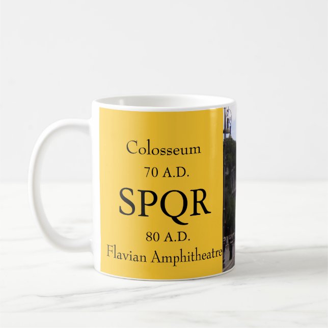Colosseum Coffee Mug (Left)