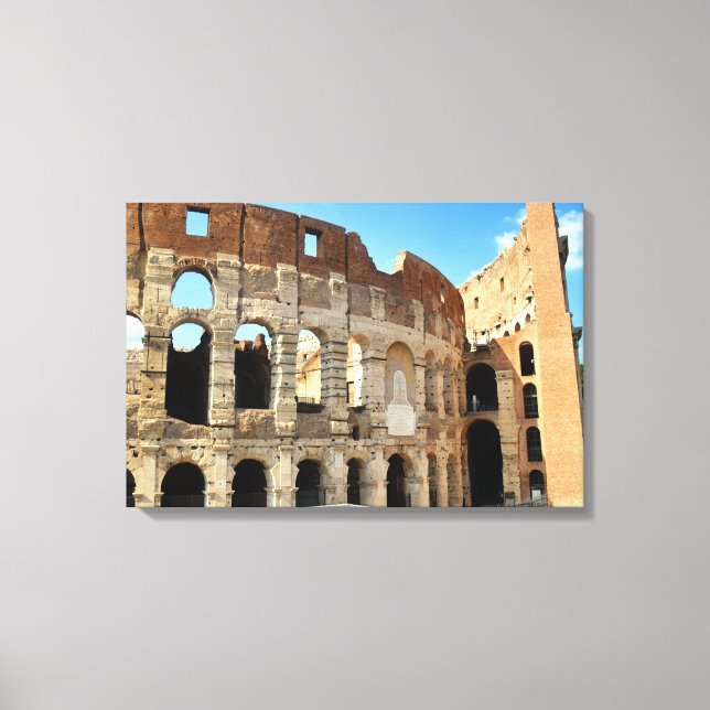 Colosseum in Rome Canvas Print (Front)