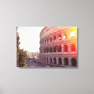 Colosseum in Rome Canvas Print