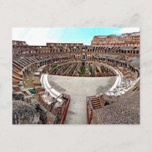 Colosseum in Rome, Italy Postcard