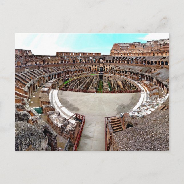 Colosseum in Rome, Italy Postcard (Front)