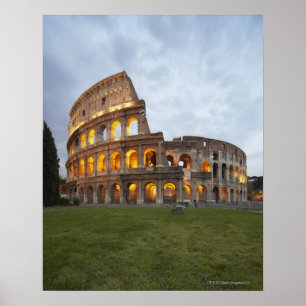Colosseum in Rome, Italy Poster