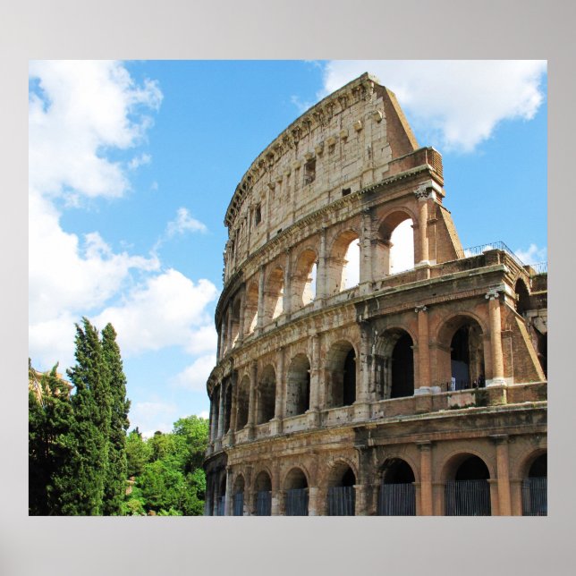 Colosseum in Rome, Italy Poster (Front)