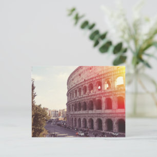Colosseum in Rome Postcard