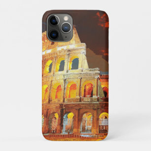 Colosseum Italy Rome Travel Art Vintage Case-Mate iPhone Case