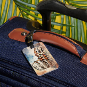 Colosseum Luggage Tag