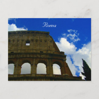 colosseum postcard