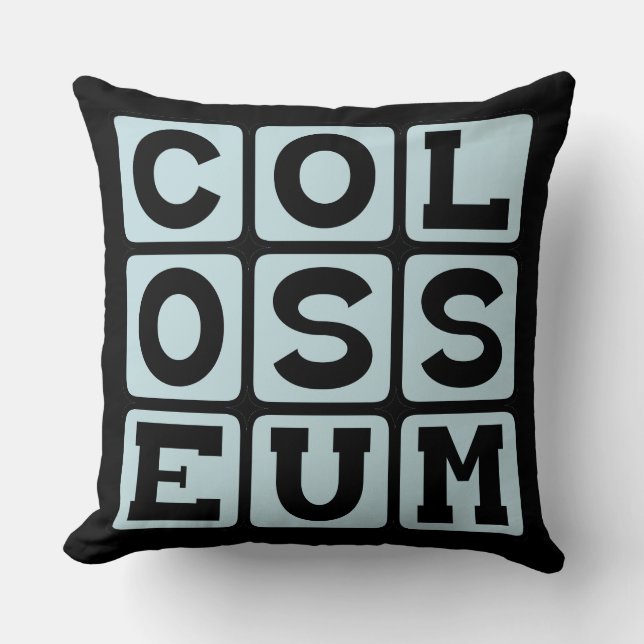 Colosseum, Roman Forum Cushion (Front)