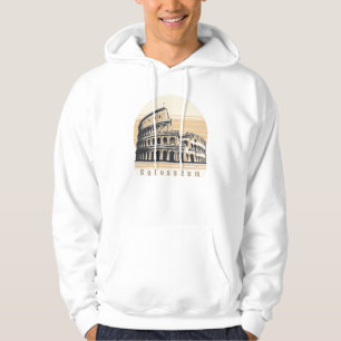 Colosseum Rome Italy Europe Hoodie