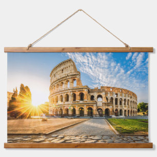 Colosseum Rome Italy Hanging Tapestry