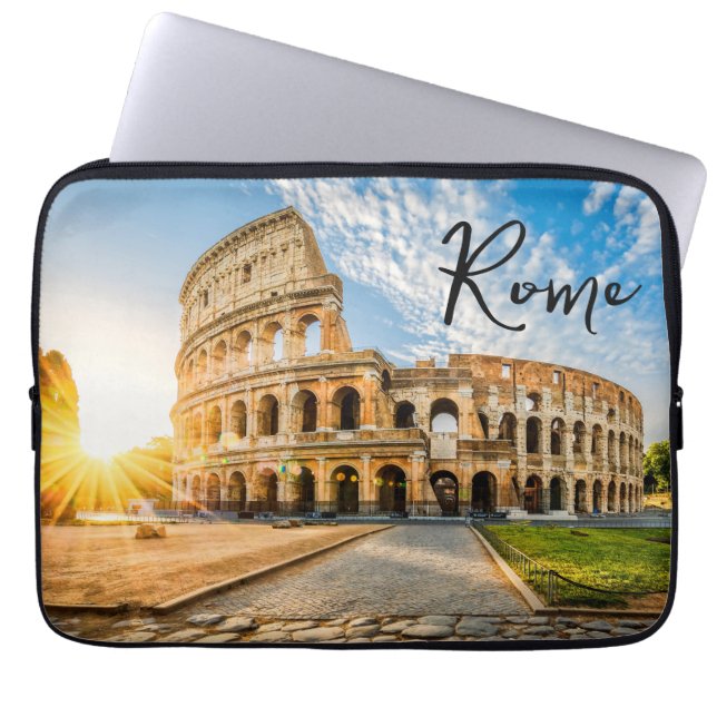 Colosseum Rome Italy Laptop Sleeve (Front)