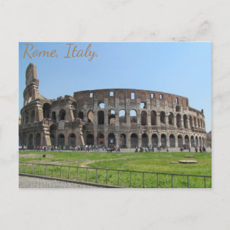 Colosseum. Rome, Italy Postcard