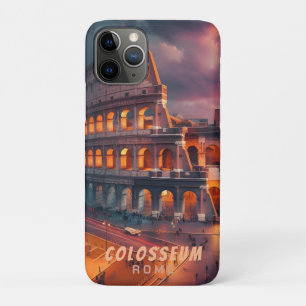 Colosseum Rome Italy Vintage Travel Case-Mate iPhone Case