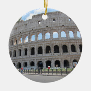 Colosseum Rome On! Ceramic Tree Decoration