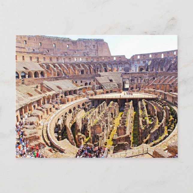 Colosseum Rome Photography Postcard (Front)