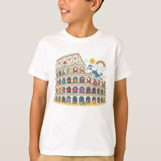 Colosseum Underwater Kingdom: Magical Rome Sea Lif T-Shirt