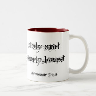 Colossians 3:12-14 mug