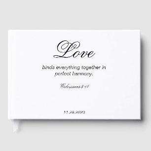 Colossians Wedding Guest Book