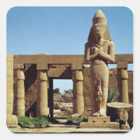 Colossus of Ramesses II: standing statue of