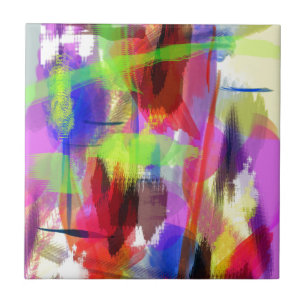 colour abstract (8) tile