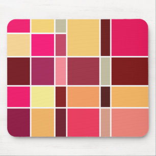 Colour Abstract Composition Mouse Pad